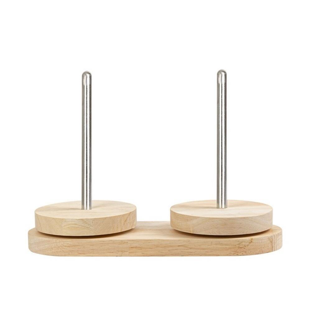 Wooden Yarn Rotating Tool Portable Thread Holder Auxiliary Tool Yarn Ball Holder  Crochet Work