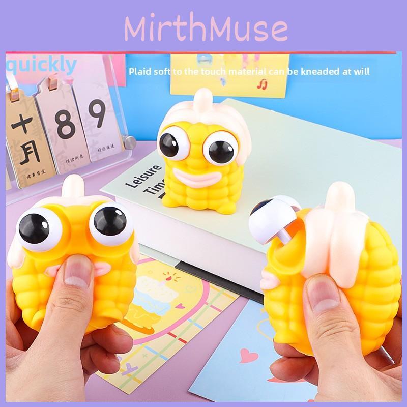 Eye Corn Fun Squeezing Toy Anxiety Relief Fine Motor Skills Development Ages All