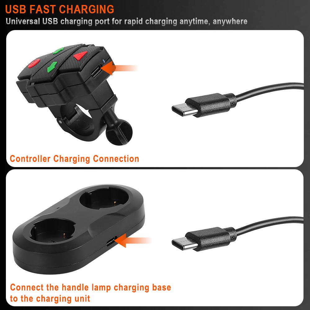 Non-slip Scooter Grip For Xiaomi M365/Pro2/1S Mi3 Wireless Handlebar Grips Turn Signal with Remote Control for Ninebot MAX G30 F20 F30 E Scooter