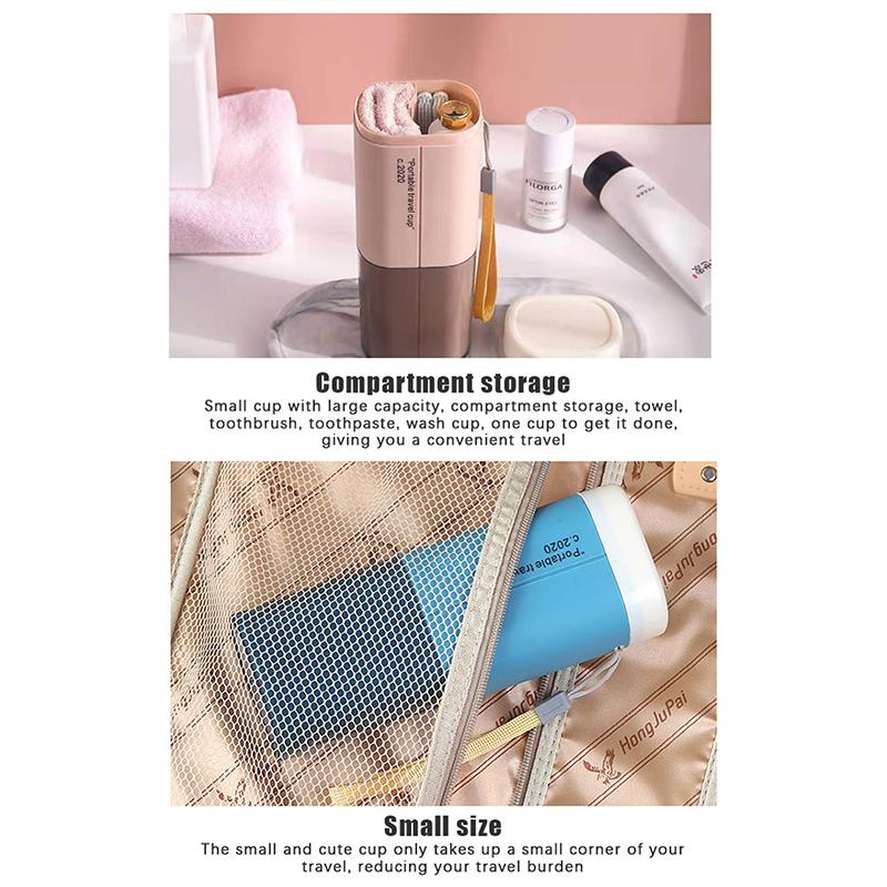 Travel Toothbrush Toothpaste Holder Storage Box Portable Toothbrush Case Organizer For Outdoor Travel Bathroom Accessories