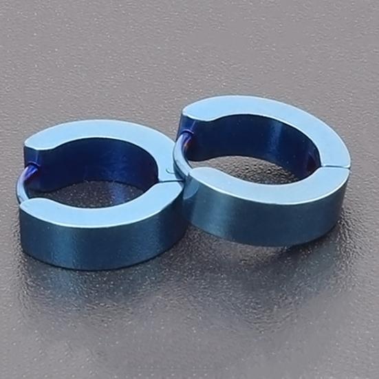 Cercei rotunji Safe Unsex Unisex Clip rotund pentru ureche din oțel inoxidabil