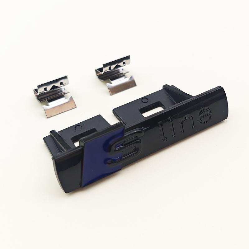 3D Metal Logo  Emblem Car Fender Side Sticker Front Grill Badge For  A3 A4 A5 A6 A7 S3 S4 S5 S6 TT  Accessories