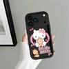 Soft Shell Phone Case for iPhone 16e 13 12 11 Pro Max 17 Air 15 16 14 Plus XR XS Max Sanrio Kuromi Hello Kitty
