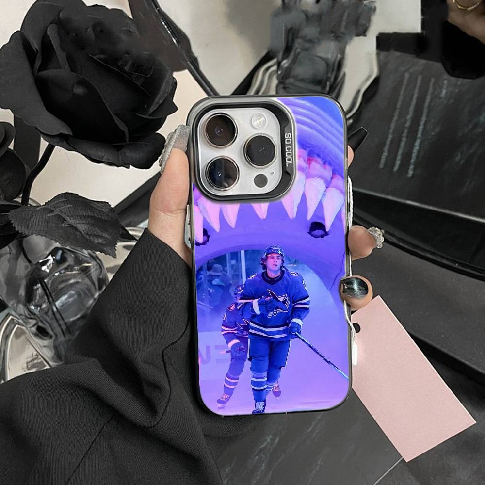 Sharks-William Eklund Phone Case For iPhone17, 16,15,14,13,12 Pro Max Black Candy Matte Shockproof Cover