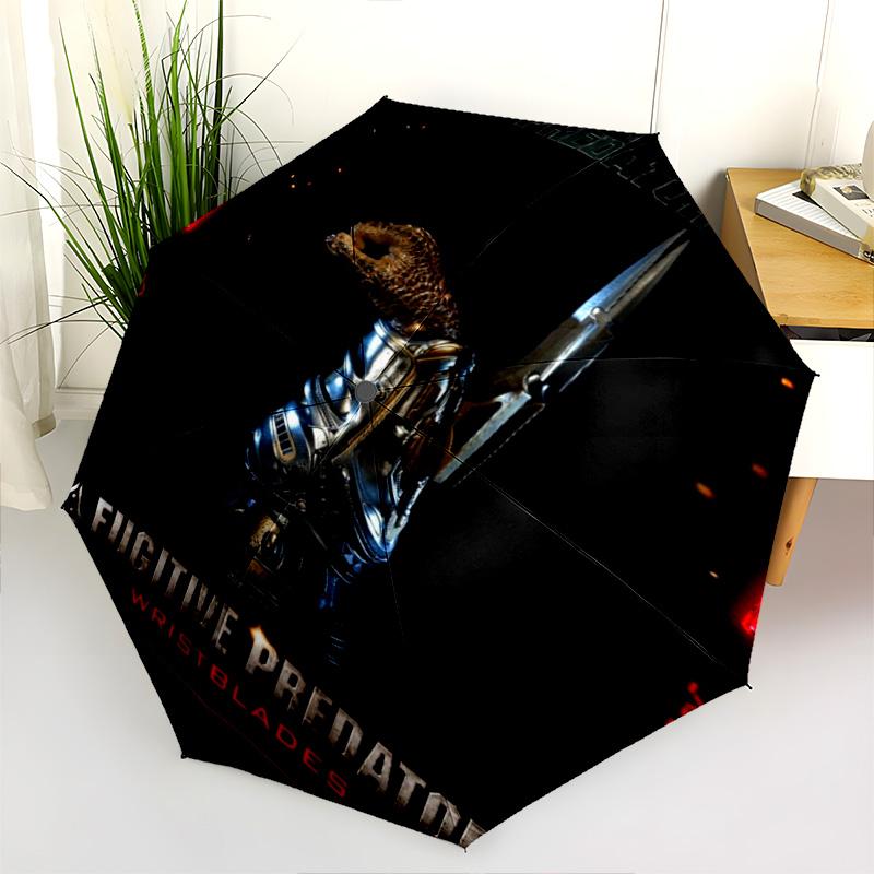 Predator Clash Ruins Folding Umbrella Umbrella Portable Travel Umbrella Umbrella Outdoor