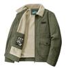Men's Cross-Border Corduroy Lapel Jacket - Autumn/Winter Trendy Thickened Casual Coat