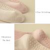 3 Pairs Women's Yoga Socks Mid Calf Non-slip Pilates Socks For Women Solid Color Breathable Fitness Dance Gym Training Socks