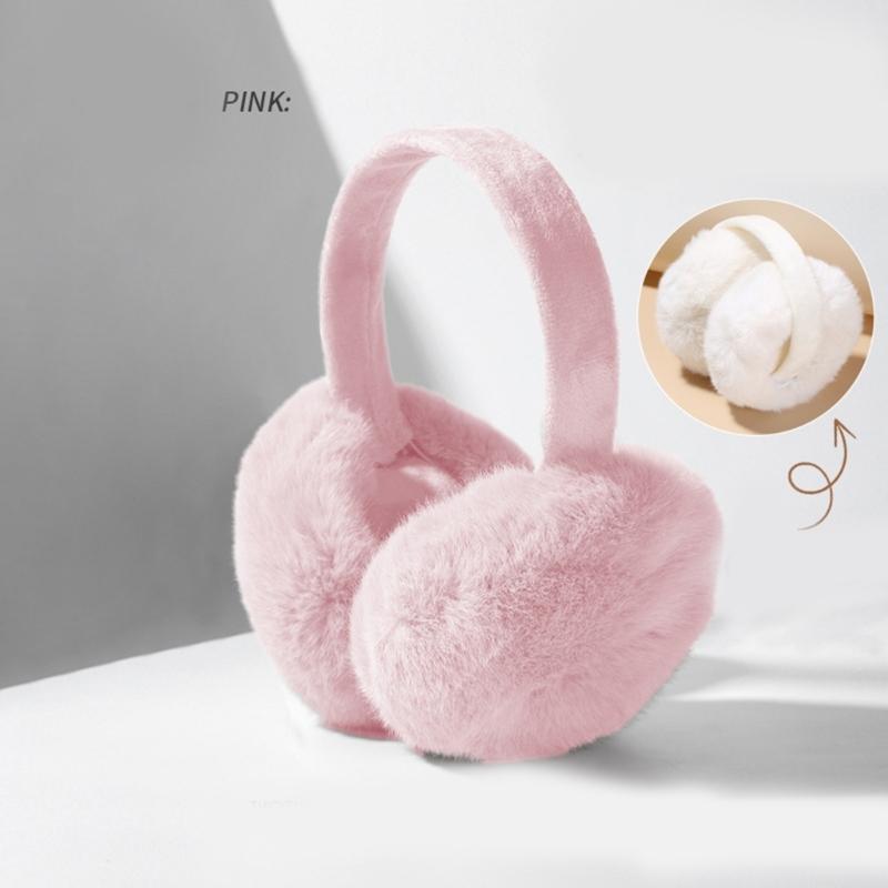 Warm Collapsible Plush Ear Warmers for Winter Outdoor Activities Keep You Warm in Cold Weather for Skiing Hiking