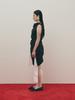 Pagsi Asymmetrical Draping Top (Black)