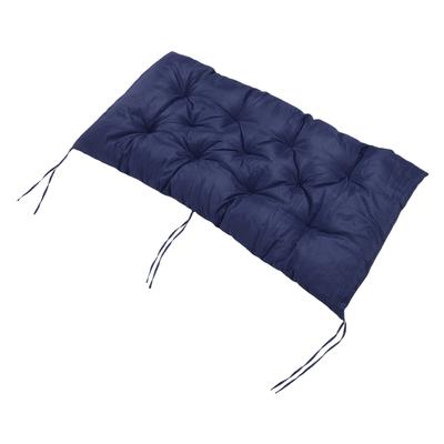 Indoor Outdoor Bench Cushion Anti Slip Swing Chair Cushion for Patio Furniture Wicker Bench 2 Person Seat Cushion 59.06x19.69in Navy Blue