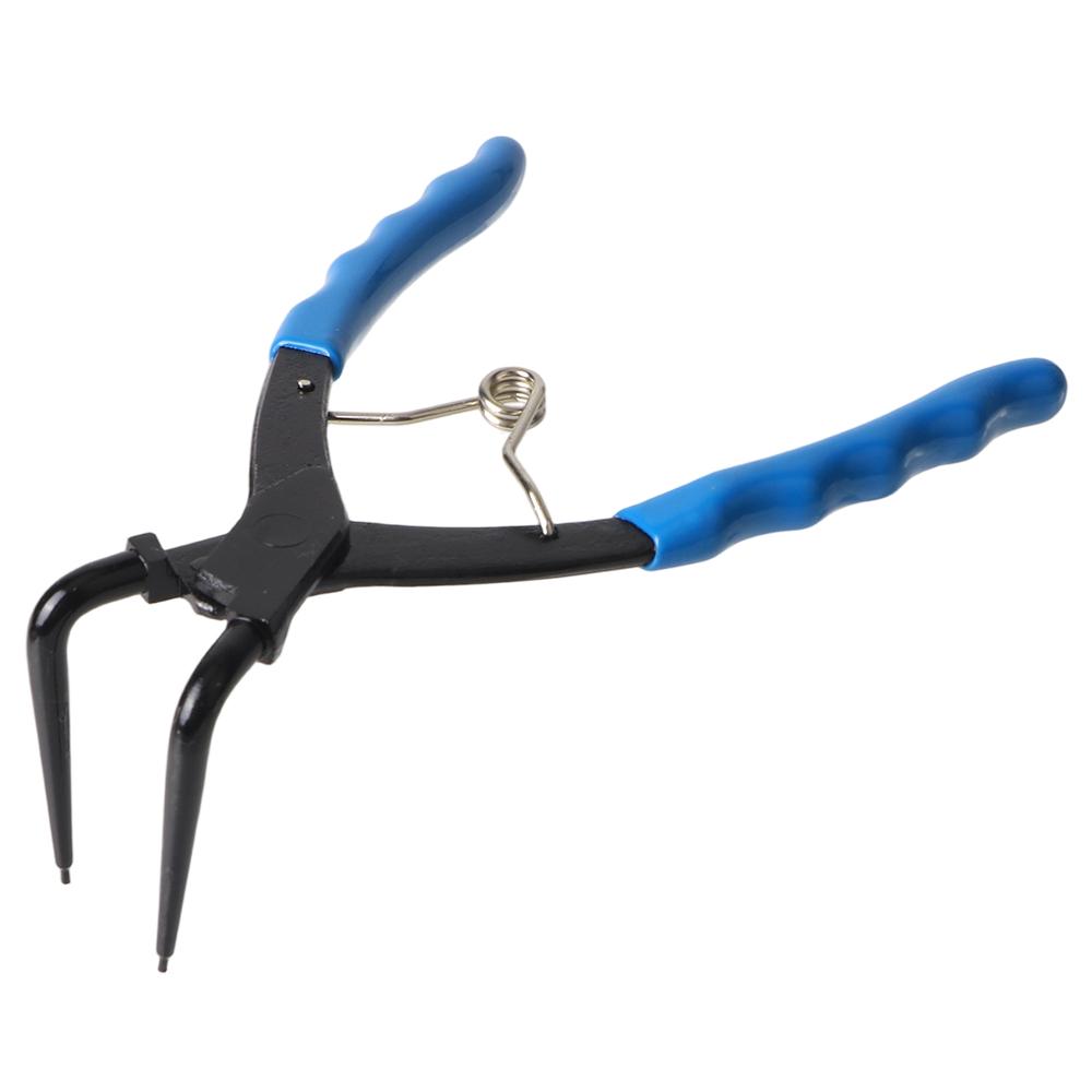 90 Degrees Bending Pliers Snap-Ring Pliers Heavy-duty Cylinder Internal Ring Remover Long Nose 90° Bent синий