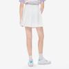 Fila Sports Life Solid Color Pleated Woven Skirt Comfortable Casual Mini Skirt Women skirts Cloud-White F11W238310F-WT