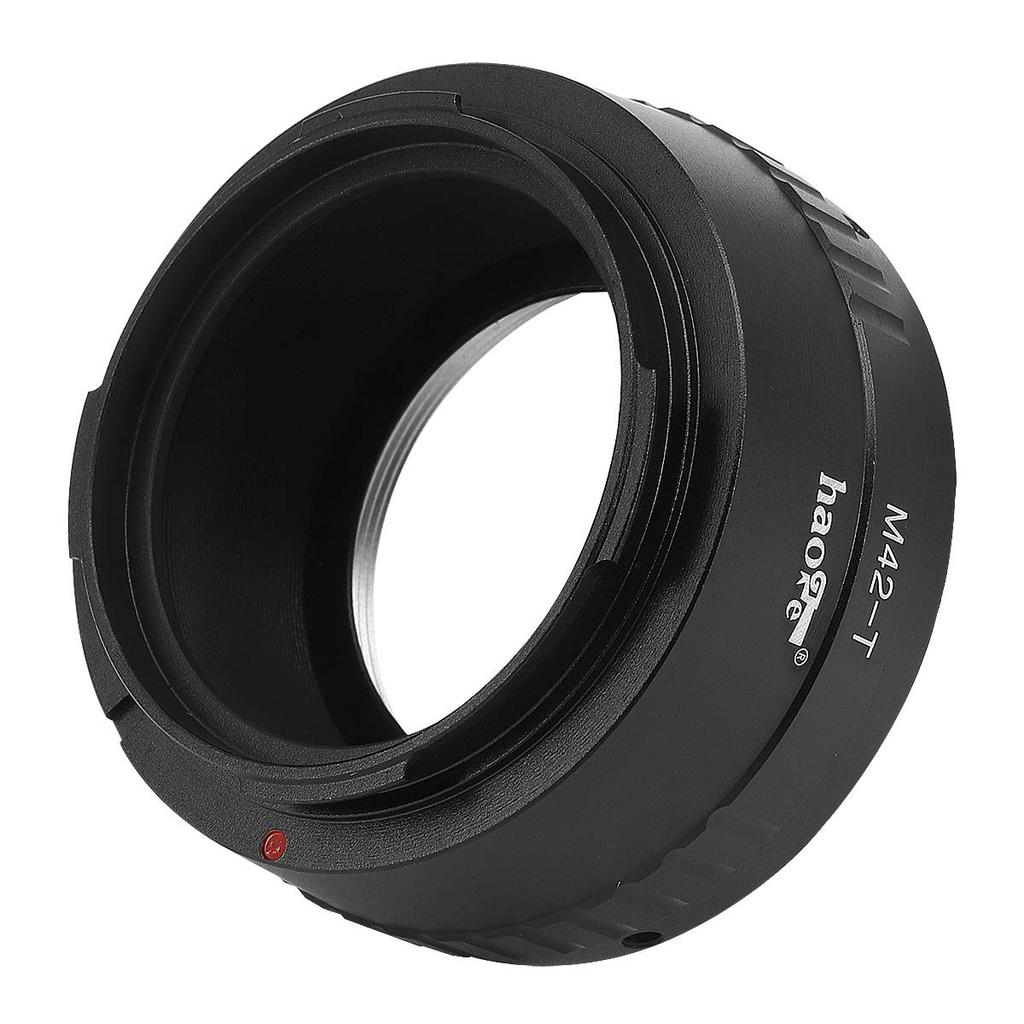 Haoge Manual Lens Mount Adapter M42 42mm Thread Mount Lens To Leica Including Typ Typ601 for Panasonic L-Mount Cameras, T-Type 701, Typ701, TL, TL2,