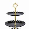 Plastic Material Dessert Tray Stand Luxurious Design Cupcake Tower Stand  Celebration