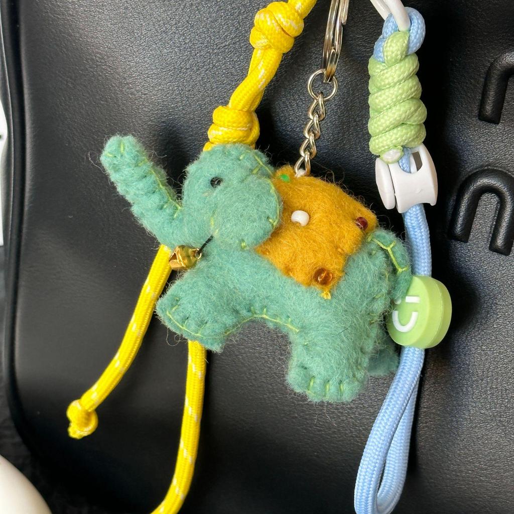 Handmade Nepal Wool Felt Ornament & Keychain Pack