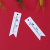100PCS Matte Finish Christmas Gift Tags with String - Holiday Present Labels with Merry Christmas Lettering Design