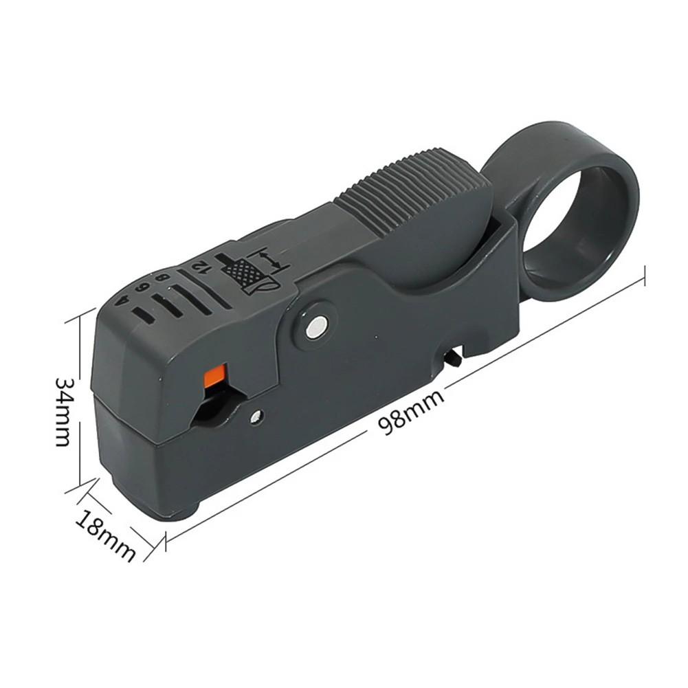 98x18x34mm Cable Plier ABS Automatic Grey Multi-tool