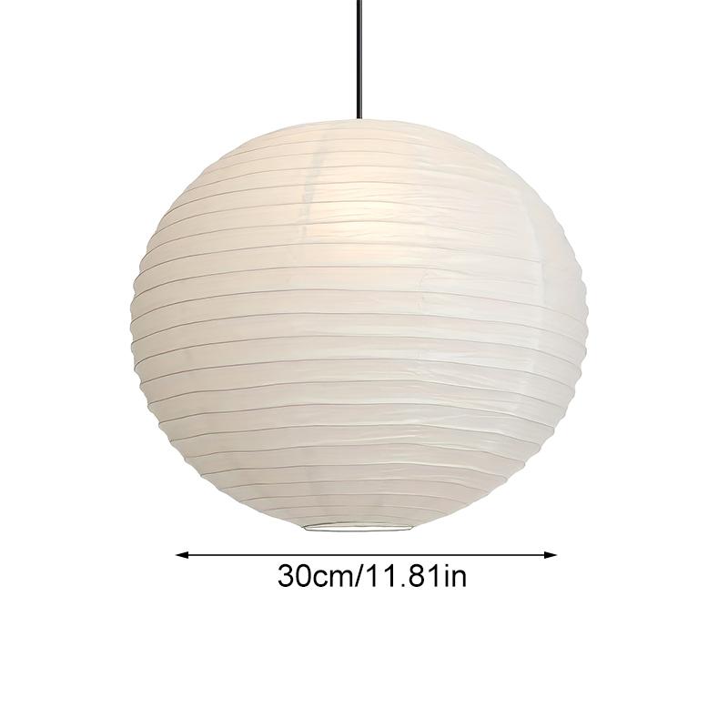 1PC Pendant Lamp Shade Minimalist Hanging Lamps Lantern Ball Paper Lantern Light Artistic Paper Art Lampshade Japanese 30/40cm