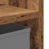 Nightstand Reclaimed Wood Look 30.5 X 27 X 59.5 Cm Engineered Wood