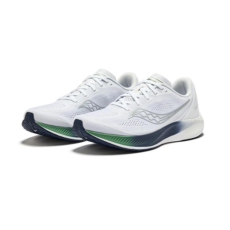 Saucony Mirage Flow Symphony Round Tip Lightweight Training Running Shoes Men's Light Purple White S28214-1