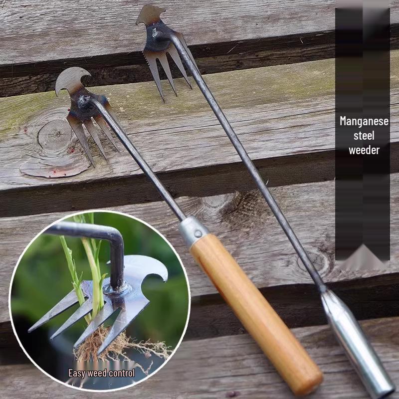 Multifunctional Household Weeder: Rake & Shovel Combo