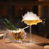 Thick Pufferfish-shaped Glass Cup 3D Cocktail Cup Creative Wine Glass  Home Bar