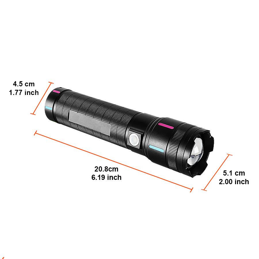 2025 NEW Ultra Bright Flashlights 900000LM Powerful Rechargeable Torch 2000M Portable Lamp Outdoor Camping Lantern