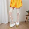 Fashionable Kids Leg Warmer Transparent Sweet Design Breathable Nylon Comfortable For Daily Use And Parties