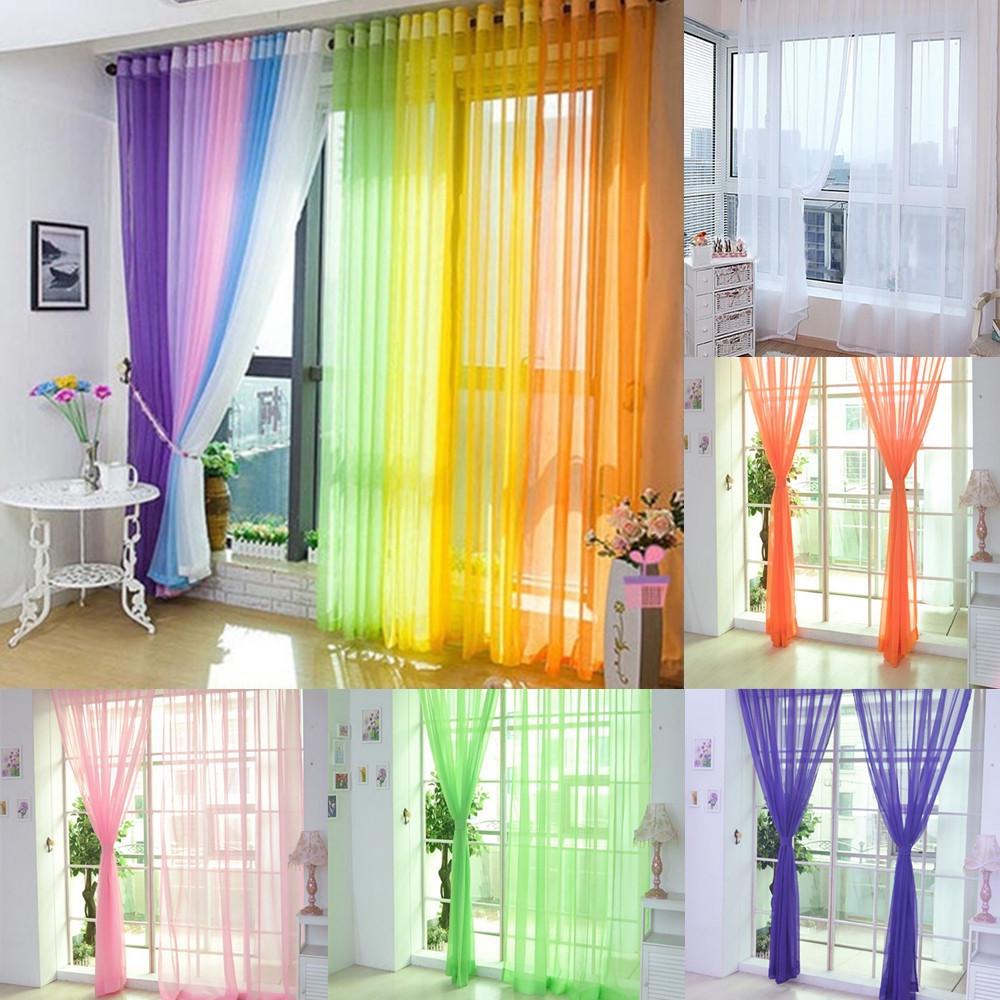 12 Colors Tulle Window Curtains Living Room Door Sheer Panel Valance 12 Colors Tulle Window Curtains Living Room Door Sheer Panel Valance Curtain Home Decor At A Low S On Joom E Commerce Platform