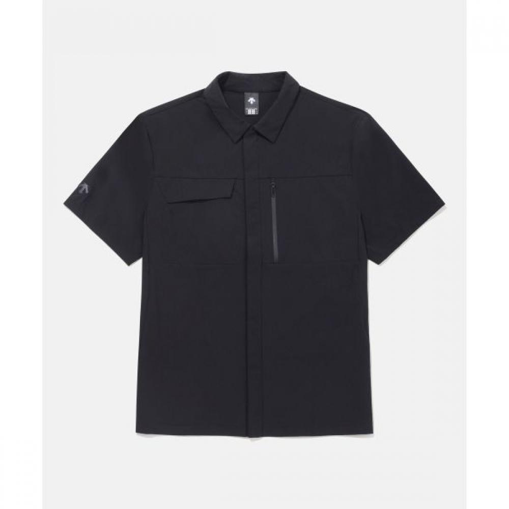 

Рубашка Descente Dualless Woven с коротким рукавом, черная BLK0BLACK/100