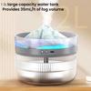 1.5L Large Capacity Volcano Shaped Humidifier Aroma Diffuser with Dual Color Light Mist Maker for Home Office