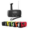 DR.TREE [Emergency Disaster Preparedness 3-Way Charging] Radio Light, Disaster Preparedness Radio with Strap, Solar/Hand-Crank Power Generation, USB C