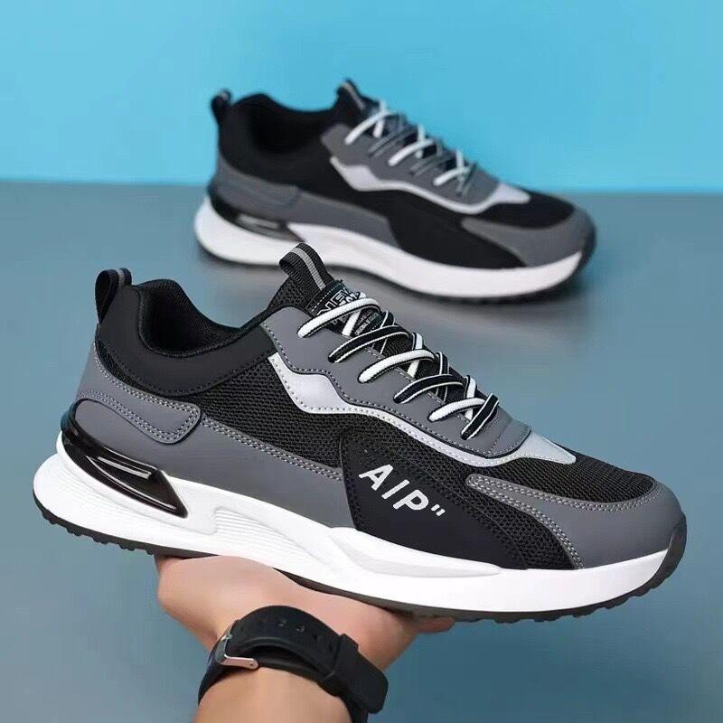 Shoes Men's spring breathable casual shoes Mesh shoes Soft sole Versatile student running shoes Outdoor men's sports shoes