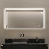 LED Bathroom Mirror 60×120 Cm, Front & Backlit with Dimmable Touch Control, 3 Color Temperatures (3000K-6000K), Anti-Fog, HD Copper-Free Glass