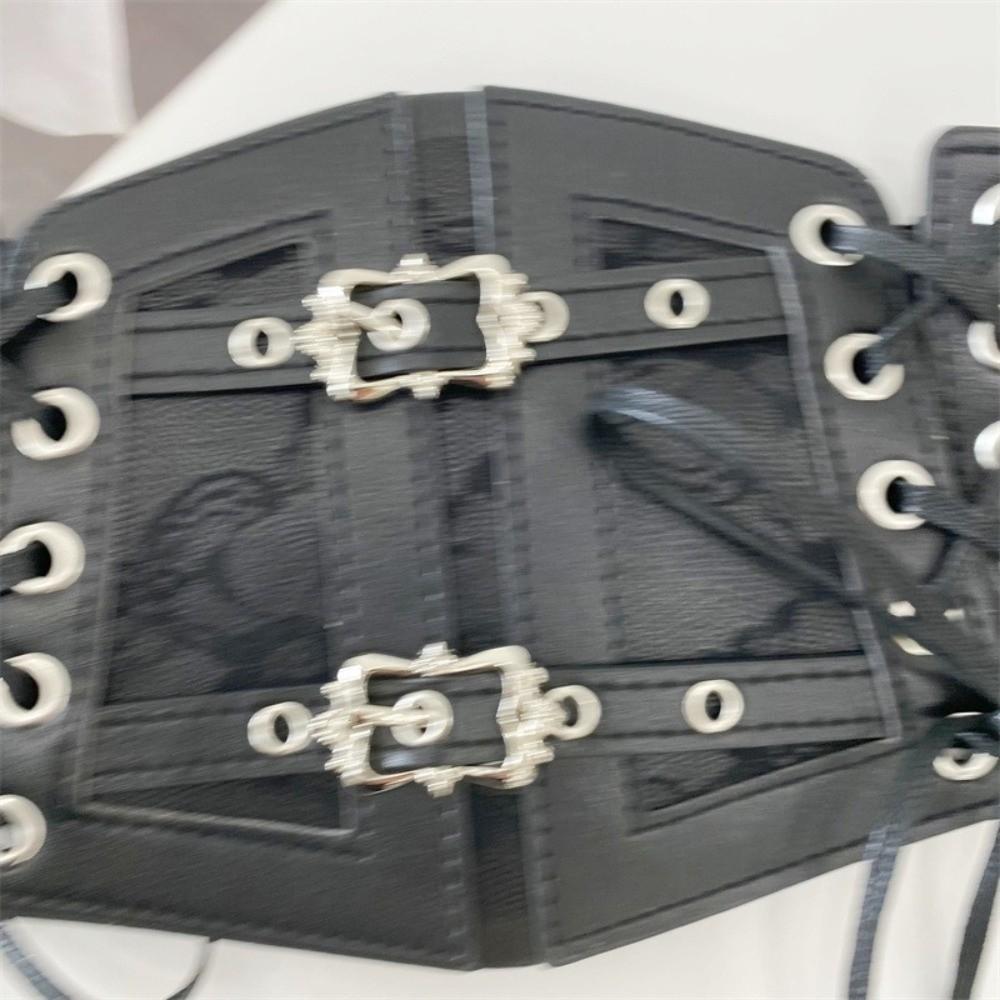 Wide Waist Belt Decoration Leopard Print Corset Belt New Women Waistband  for Dresses