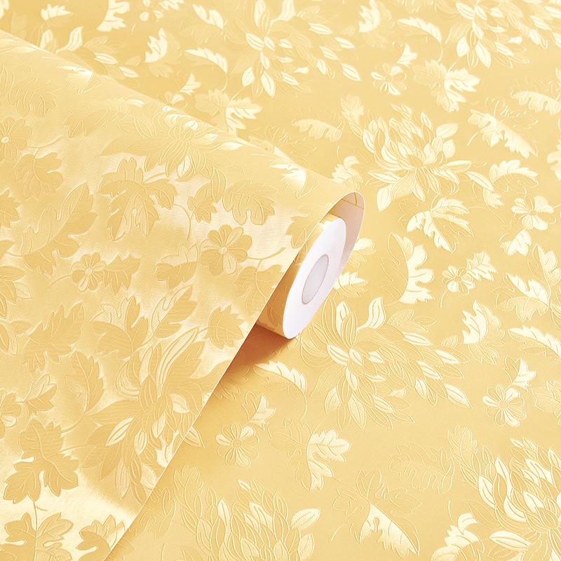 Self-Adhesive Waterproof Linen Texture Wallpaper for Bedroom and Living Room