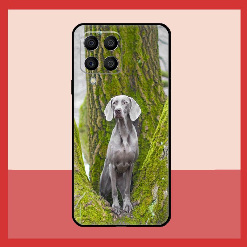 Weimaraner Dog Case For Samsung Galaxy M52 M32 M53 M16 M11 M21 M31 M35 M12 M13 M14 M15 M36 M56 M55 M34 M54
