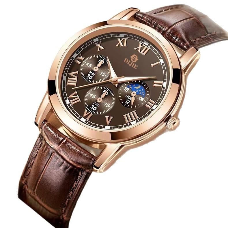 Drei Augen und Sechs Zeiger Mode Herrenuhr Herrenarmband Herren Business