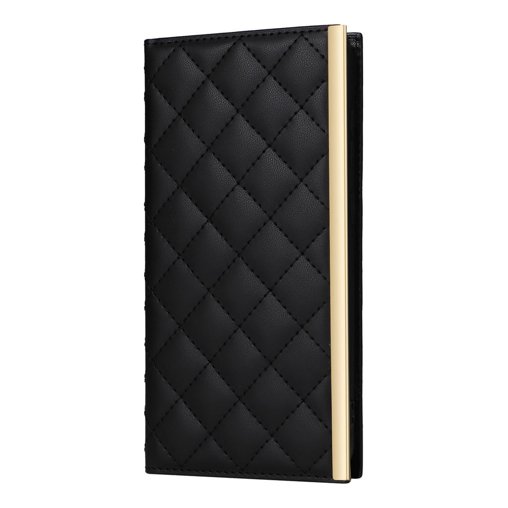 For Samsung Galaxy S25 Case Suction Cup PU Leather Wallet Phone Cover with Straps