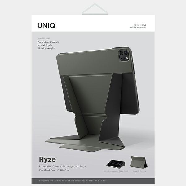 UNIQ Ryze iPad Pro 11" (2020-2022) / Air 10.9" (2020-2022) Case Green/green