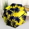 1pc Palm Trees Sunny Fashionable Automatic Opening/Closing Folding Umbrella with 8 Bones, Windproof Portable, Daily Use081