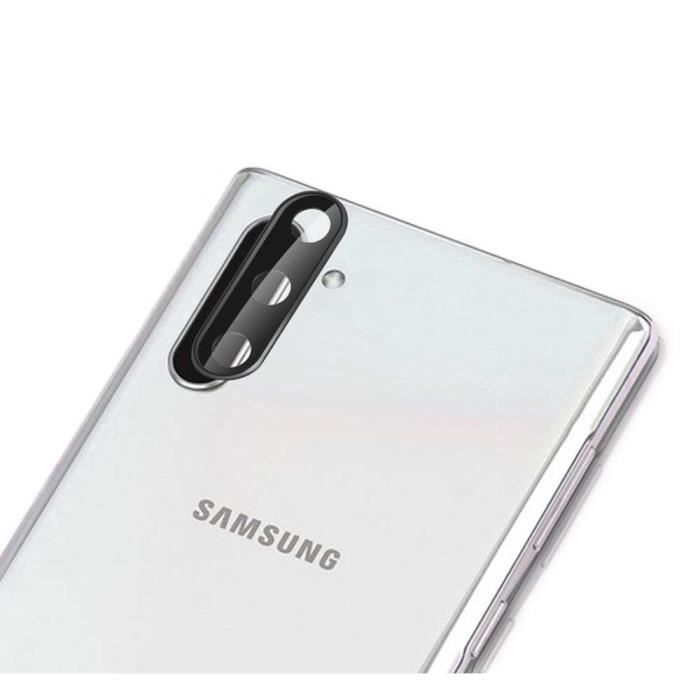 Set of 2 Tempered Glass Camera Protectors for Samsung Galaxy NOTE 10 - NOTE 10 PLUS - Camera Lens Protective Film