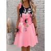 3D Printed  Dress Summer New Women's