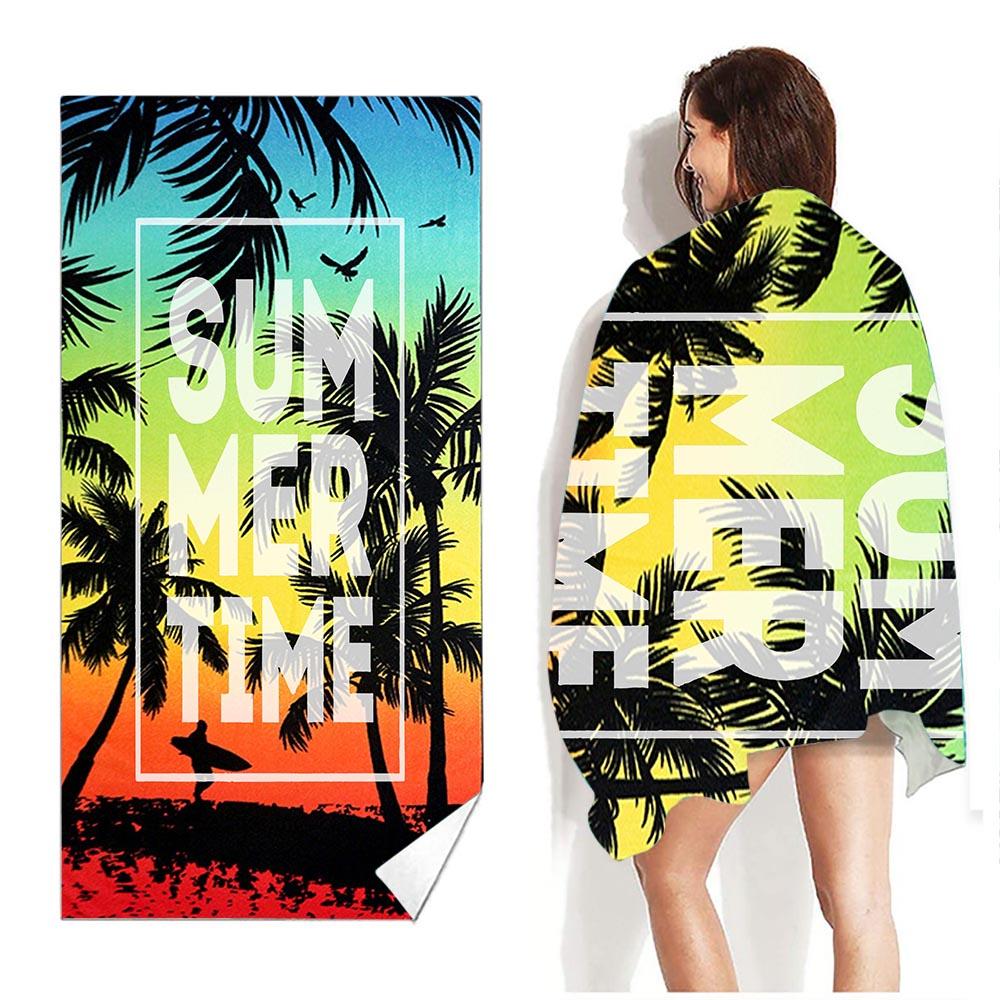 Beach Towel Quick-dry Microfiber Bath Towels Beach Cushion Bath Towel Yoga Mat Sand Free Beach Towel
