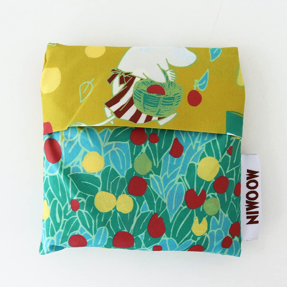 Marushin Moomin Omenapoo Eco X W40 X D20cm 12 X Made with Recycled Product 1425012900 Bag, Approx. H63.5 (Folded 12cm), Polyester, Number