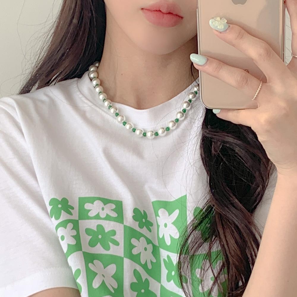 

Ожерелье с ядерным жемчугом и агатом Blue City, 3 цвета