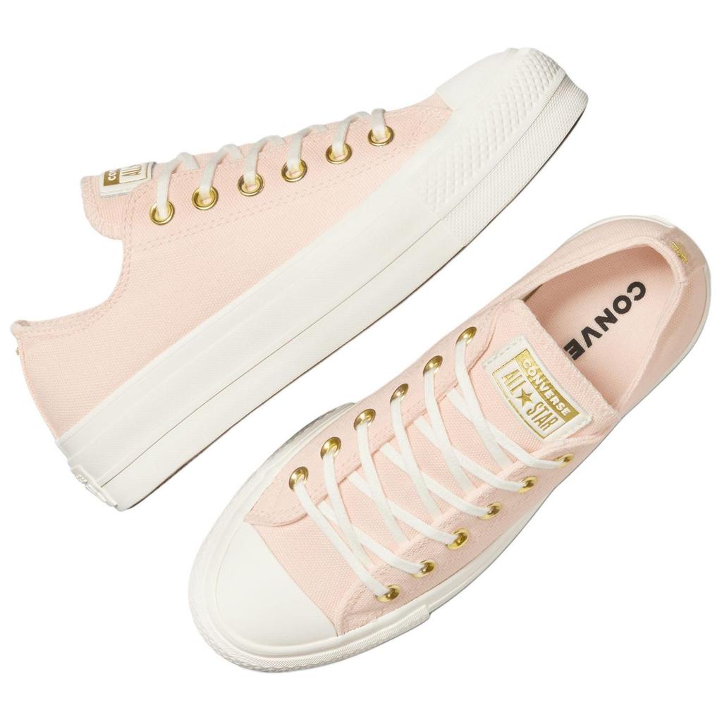 Converse Chuck Taylor All Star Lift Abrasion Resistant Abrasion Resistant Low Top Canvas Shoes Women's Pink A12584C