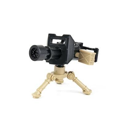 Military Plastic Weapons Mortar M2 Heavy Machine Gun MK19 Grenade SWAT Pack City Bricks Minifigurine Building Block Children Toy