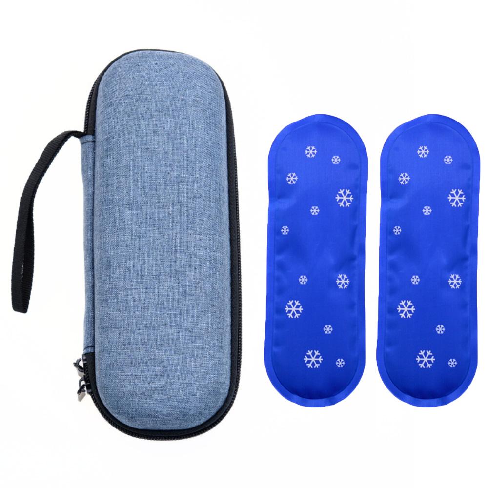Insulin Cooler Travel Case Ice Pack for Diabetes Drug & Insulin Pen Insulated Cooling Equipped  for Dialy Life and Trips