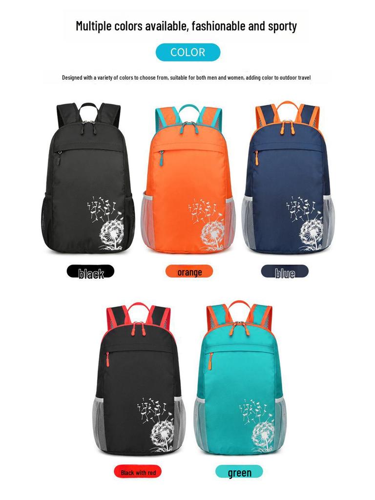 Kids' Ultra-Light Folding Hiking Backpack for Outdoor Adventures and Spring Outings.